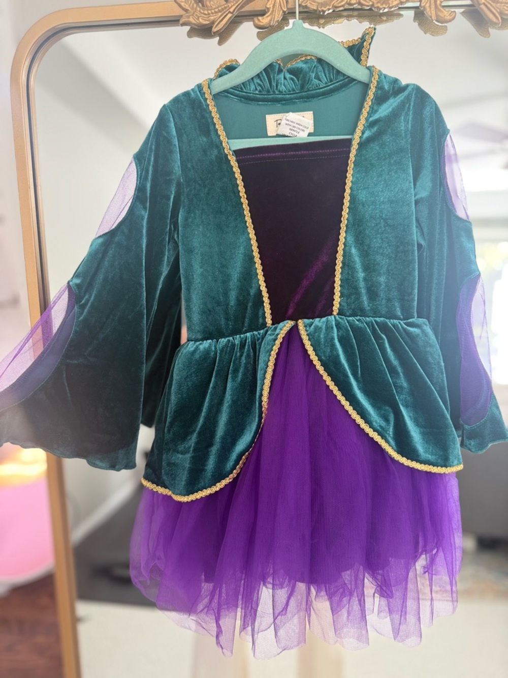 Taylor Joelle Disneys Hocus Pocus Winifred Sanderson dress/costume size 5